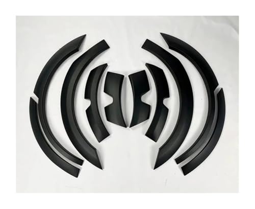 Tira De Paso De Rueda Para Tesla Para Model Y 2021 2022 2023 Guardabarros Anchos Protector Rueda Placa Alerón Difusor Kit Carrocería Exterior Coche(B)