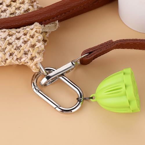Mozeat Lens 559080_5_78GTIL1N 2 Pcs Spring O Ring Clip For Purse Strap Oval Snap Clip Silver Keychain Clip Key Rings For Keychain Alloy Round Buckle Key Hook Purse Strap Extender Clip thumb #3