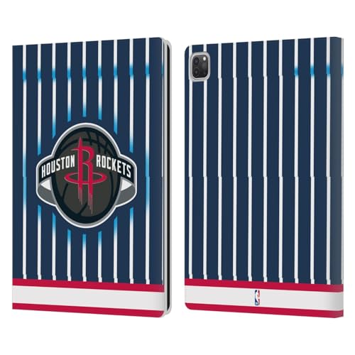 Coque iPad Pro 12.9 antichoc étui cuir portefeuille NBA Houston Rockets