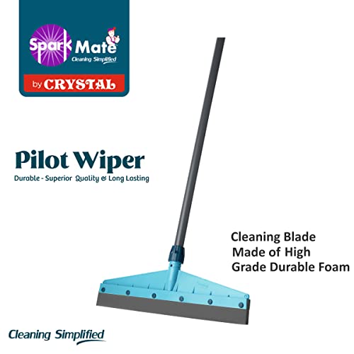 Image of Sparkmate By Crystal Floor Wiper, 40cm EVA Blade, Steel Rod