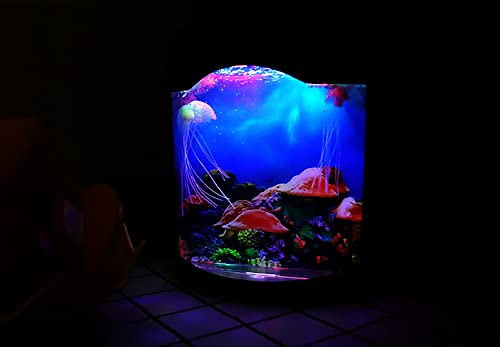 Ypcoo Usb Jellyfish Lamps, Electric Aquarium Tank Ocean Night Lights Led Jelly Fish Light Lamp With Color Changing For Living Room Home Bedroom Desktop Decoration Gift For Kids And Adults #TOP7