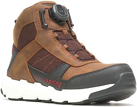 Wolverine Men's Rev UltraSpring DuraShocks BOA Industrial Boot, Brown, 10.5 | Image 3