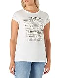Cartoon Damen 2574/7045 T-Shirts, Cream/Khaki, 40
