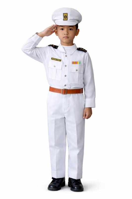 Image of FancyDressWale Community Helper & Career Role Play Costume for Fancy Dress Pilot, Navy, Army, astronaunt, Police Costumes
