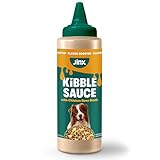 Jinx Kibble Sauce for Dogs - Premium Dog Food Kibble Topper Sauce & Flavor Booster Made with Chicken Bone Broth - All-Natural Ingredients, No Additives or Fillers - 12 Oz