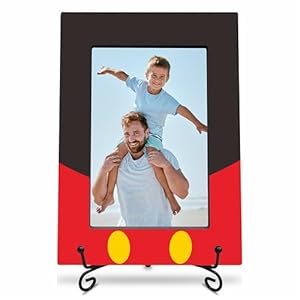 Black & Red Wooden Picture Fra...