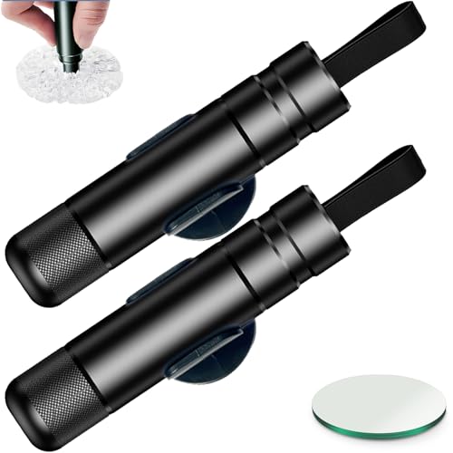 2-Pack Beamlab, Beamlab Life Hammer, Car Safety Hammer for Auto Rescue (Black_2pack)