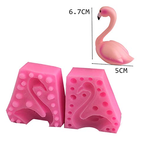Flamingo Silikonform Für Fondant - Wiederverwendbare Backform