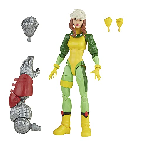 Hasbro Marvel Legends Series 6-inch Scale Action Figure Toy Marvel's Rogue Premium Design, 1 Figure, 2 Accessories, and 1 Build-A-Figure Part