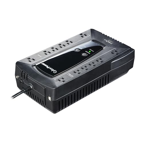 CyberPower AVRG750U AVR UPS Battery Backup and Surge Protector - image 7