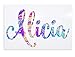 Vinyl Decal - Your Name in Rainbow to go on Yeti Tumblers Laptops MacBooks IPads Planners Cars etc
