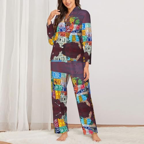 Pyjama 2 pièces confortable imprimé pour des soirées cocooning et nuits douces