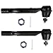 ASAPE 2 Pcs Suspension Kit - Fit 2010-2014 for Renault Koleos, Include - Front Outer Tie Rod End OE# ES800582 ES800583