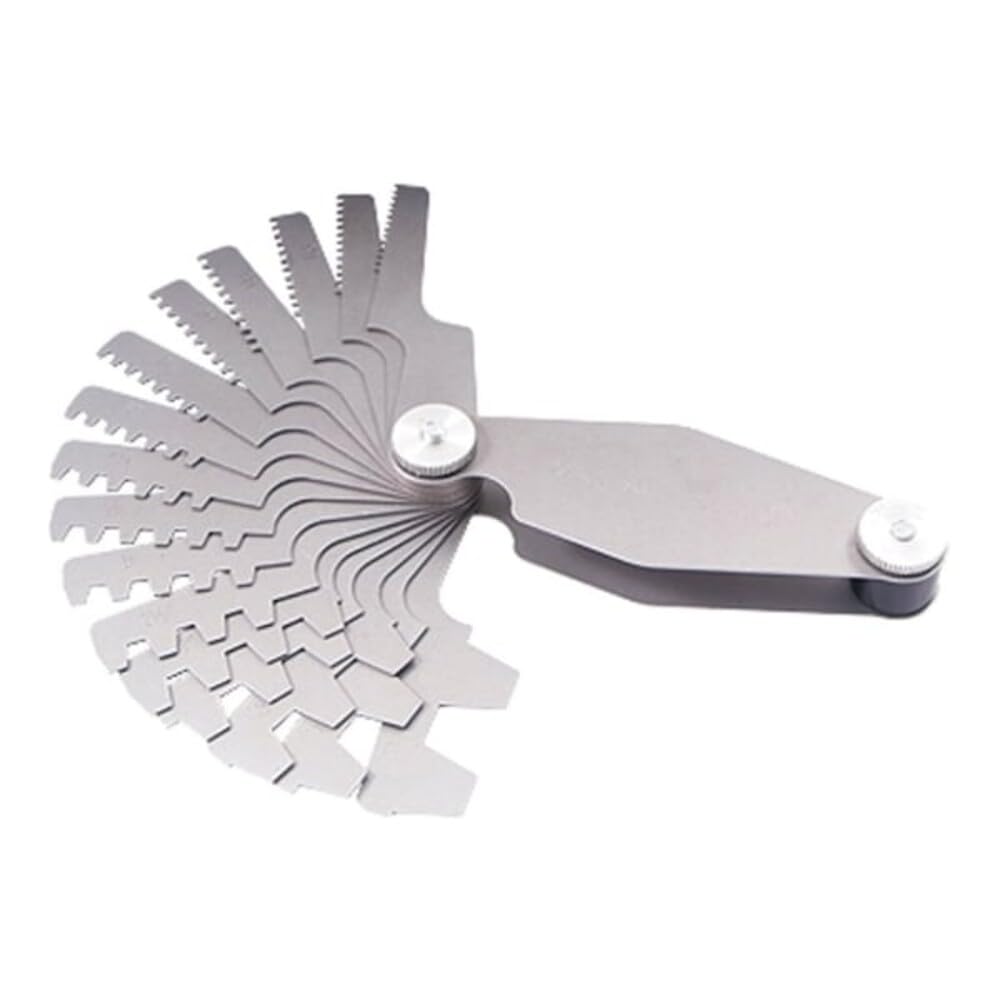 HHIP 4901-0033 Acme Thread Pitch Gage with 15 Blades, 29 Degree