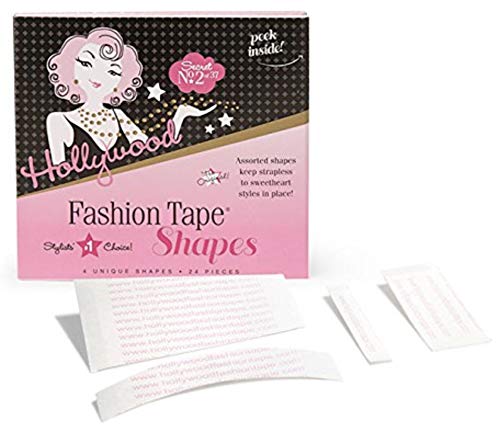 Hollywood Fashion Tape Shapes 24 Pieces - 2 Pack