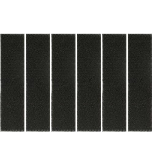 KEMUZ Hepa Filter Für Klimaanlagen, 6Er Pack Luftfilter Gegen Formaldehyd & Pollen, 3-Lagige Aktivkohle Filterwatte Für Allergiker, Frische Luft...