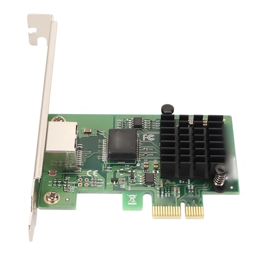 Adattatore di Rete per Server Scheda di Rete Ad Alta velocità con Porta RJ45 da 2.5 Gbps con Indicatori LED Supporta Full e Half Duplex di Rete per pci-express