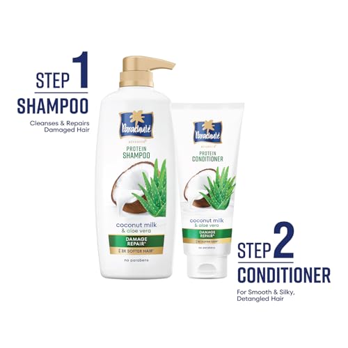 Image of Parachute Advansed Protein Conditioner | with Coconut Milk & Aloe Vera | For Damage Repair | Paraben free | 170ml