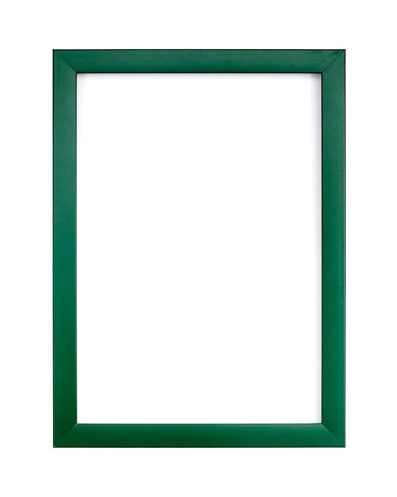 Memory Box Rainbow Colour Range Picture/Photo/Poster frame with Perspex Sheet - Moulding measures 19mm wide and 15mm deep - (38.1 x 30.5cm) Green 15" x 12"