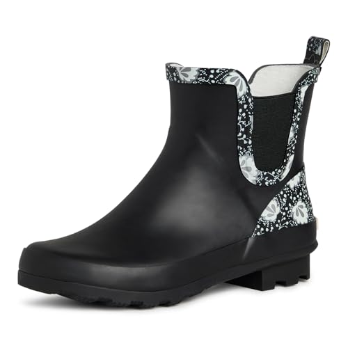 Image of Laura Ashley Women's Waterproof Mid Cut Rain Boots