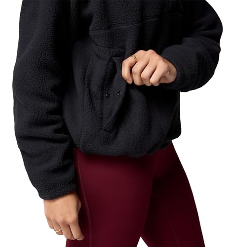 Columbia Damen Jasper Ridge™ Pebbled Half Snap Fleece-Überzug, Schwarz, XL EU – Ansicht 5