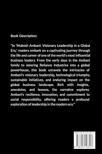 Wealth Beyond Boundaries: Mukesh Ambani's Rise as a Global Business Tycoon