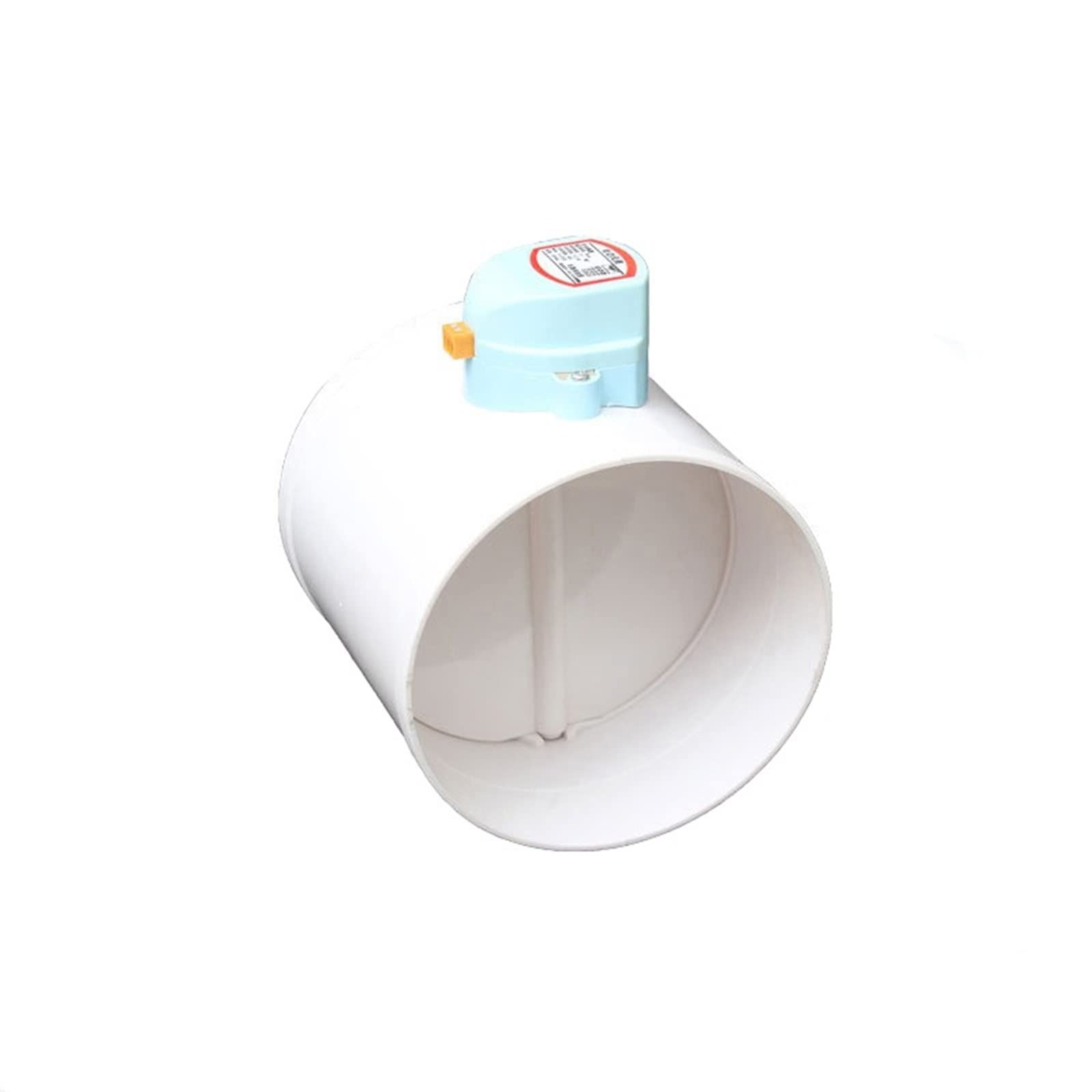Válvula de aire eléctrica HAVC de plástico PVC resistente a altas presiones y temperaturas extremas Válvula de retención motorizada Tubería 75/110/160/200 mm 220 V 12 V 24 V(220vac,110mm)