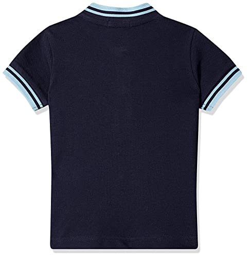 UNITED COLORS OF BENETTON Boy's Cotton Regular Polo Shirt (30894ECOMI_Navy 7 8 Years) - Image 2 thumbnail