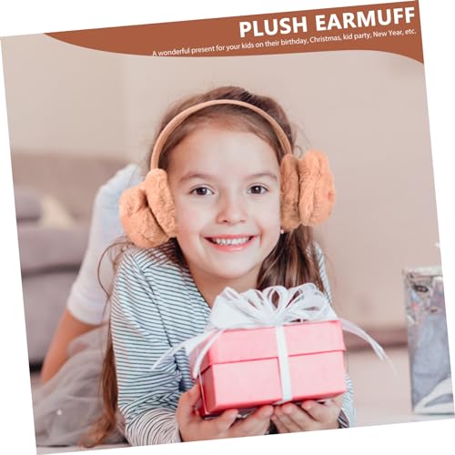 BESPORTBLE 1pc Panda Boy Girl Earmuffs Plush Ear Warmers for Boys Girls Comfortable Ear for Outdoor Activities Cute Cartoon Design3
