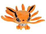 CoolChange Figura en Peluche de Naruto Chibi de Bijuu Kurama, Naranja, 22cm