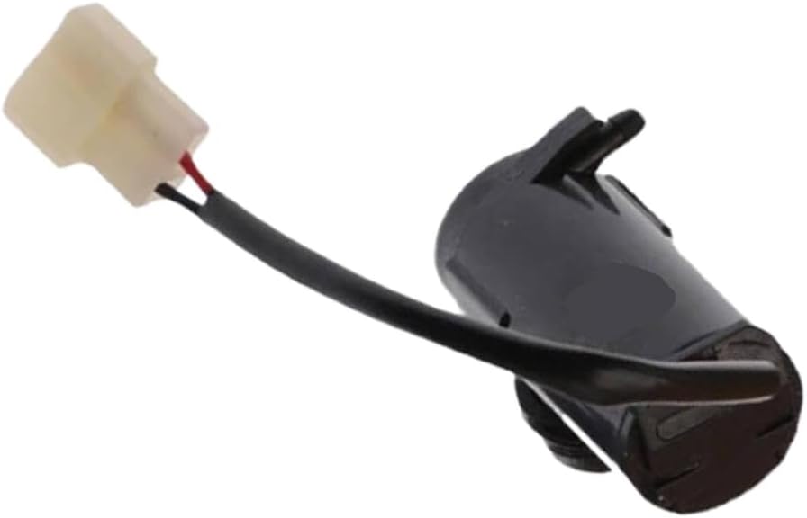 Windshield Washer Pump Motor With Wire Universal Vehicle Windscreen Cleaning Tank Jet Motor Compatible With 12V Systems