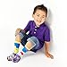 Pals Werewolf & Zombie Crew Socks for Kids, Mismatched Halloween Style, Durable & Cozy Pair for Boys and Girls, Funny, Crazy, & Funky, 1 Pair