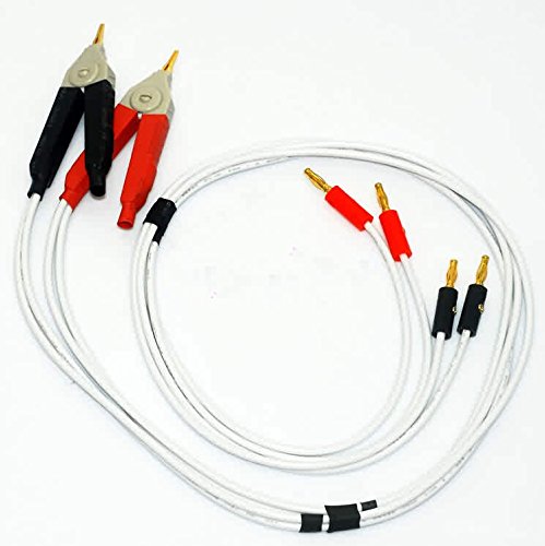 Firgelli Automations Kelvin Clips with 4mm Banana Plug Test Lead Set