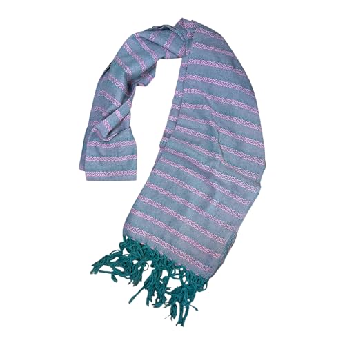 Rebozo 3m en coton tissé main au Mexique pour l'accompagnement doula de prestige