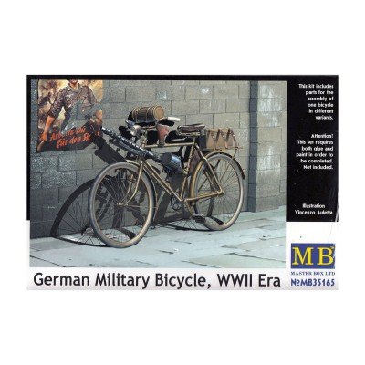 Master Box 35165 maquette vélo militaire allemand WWII 1/35