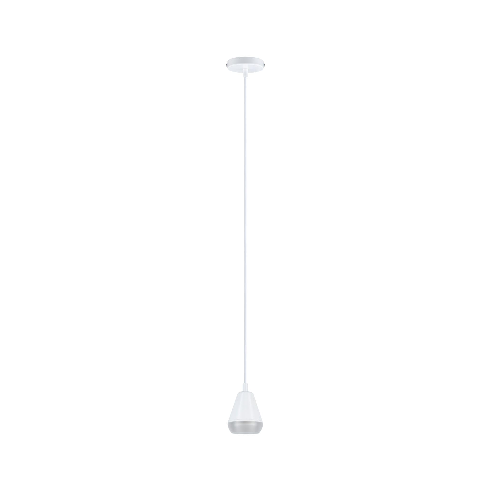 Paulmann 76991 LED Pendant luminaire Luia IP44 GU10 max. 10W Satin, White Bathroom Lighting – luminaire lamp not Included