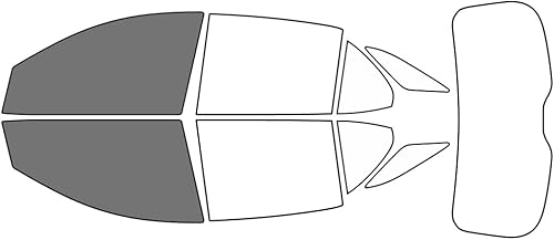 Miniatura 37 de Rvinyl Kit de tinte de ventana compatible con Chevrolet Equinox 2018-2024 - Kit de precorte delantero - 20% Parte delantera - 20%,Parte delantera