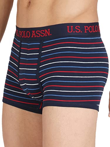 Image of U.S. POLO ASSN. Men Horizontal Stripe Cotton I004 Trunks - Pack of 1