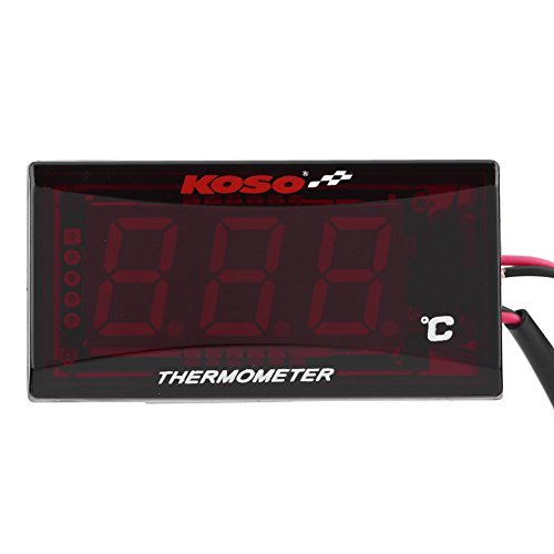 Thermomètre numérique universel de moto Ymiko pour éviter la surchauffe moteur du quad