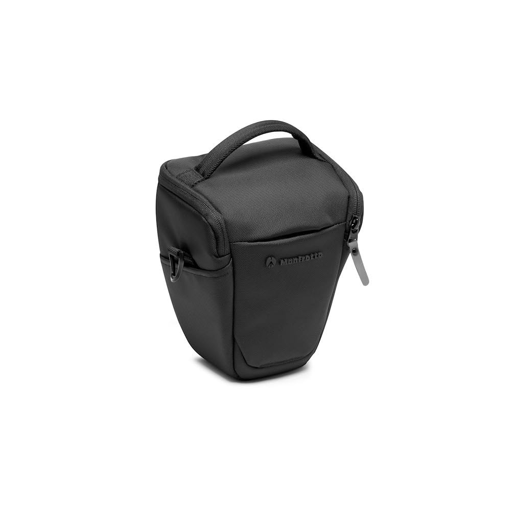 Manfrotto Advanced Fondina S III, Custodia Macchina Fotografica per Mirrorless con Obiettivo, Borsa Fotografica con Attacco per Treppiede e Copertura Antipioggia, Accessori Fotografia
