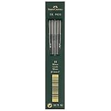 Temple: F Faber-Castell 127110 - Minas para portaminas F 2mm (Paquete de 10)