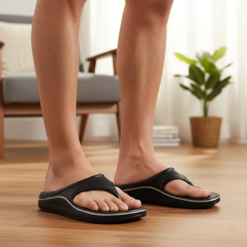 Image of TGH Men's EVA Slipper | Soft & Comfortable | Durable & Anti Skid | for Daily Use | Lightweight & Cushioned for Gents & Boys
