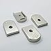 2 X Magazine Floor Plate 9mm Compatible with Beretta 92/96 Series Factory Magazines Nickel Plated