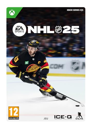 NHL 25 code de téléchargement Xbox Series X avec graphismes 4K et fluidité ICE-Q