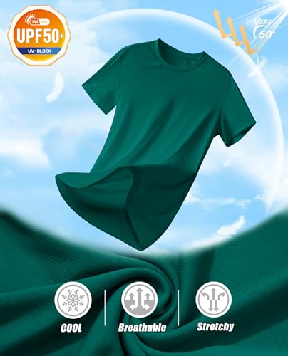 MAGCOMSEN-Womens-Short-Sleeve-T-Shirts-UPF-50-Sun-Protection-Quick-Dry-Athletic-Running-Workout-Rash-Guard-Tops