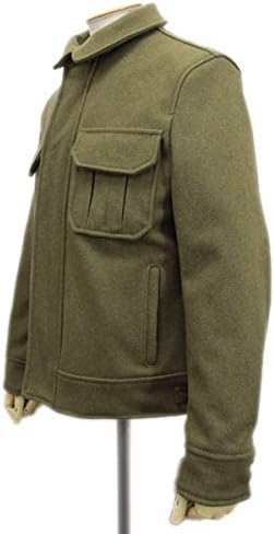 美品　Schott ショットメルトン ウール Pコートジャケット/ オリーブ Amazon | [ショット] 720 MELTON FIELD JACKET(メルトンフィールド