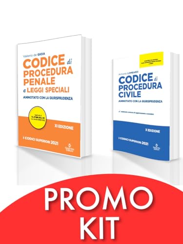  Kit Codici Esame Avvocato 2021: Codice civile-Codice penale annotati con la giurisprudenza-Codice di procedura penale e leggi speciali. Annotato con la giurisprudenza