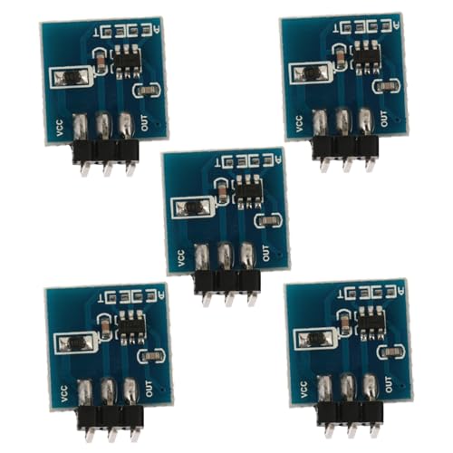 CHILDWEET 5 Pcs Module Capacitive Touch Sensor Button Emergency Stop Sticker Capacitive Switch Single Modifies Sensor Board Capacitive Touch Switch Single Blue