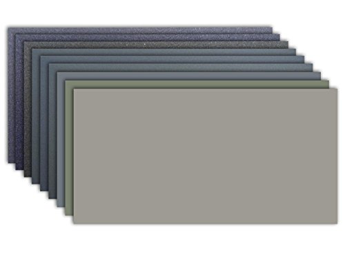Micro-Mesh - 9 fogli di 6 x12 - abrasivo kit di