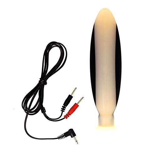 Rimba Gode ​​sexuel électrique, grand, bipolaire (155 mm) Rose Ø 4 x 15,5 cm